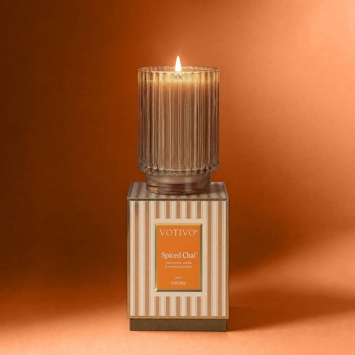 Spiced Chai Holiday Candle 4pk | Fall Scented Candle
