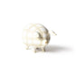 Ecru Gingham Piggy Bank
