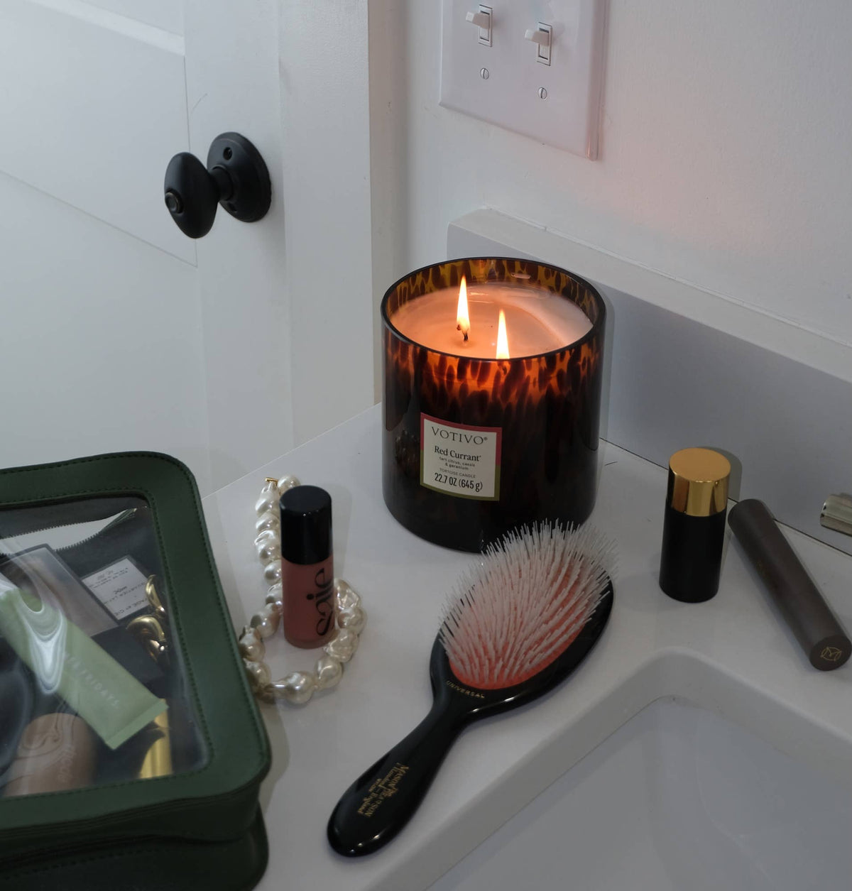 Red Currant Tortoise Candle