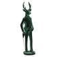 Large Standing Stag-Green