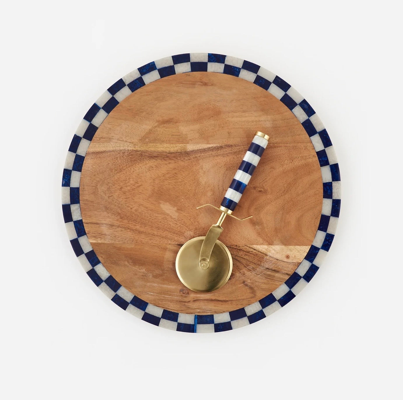 Wooden Pizza Board with Wheel