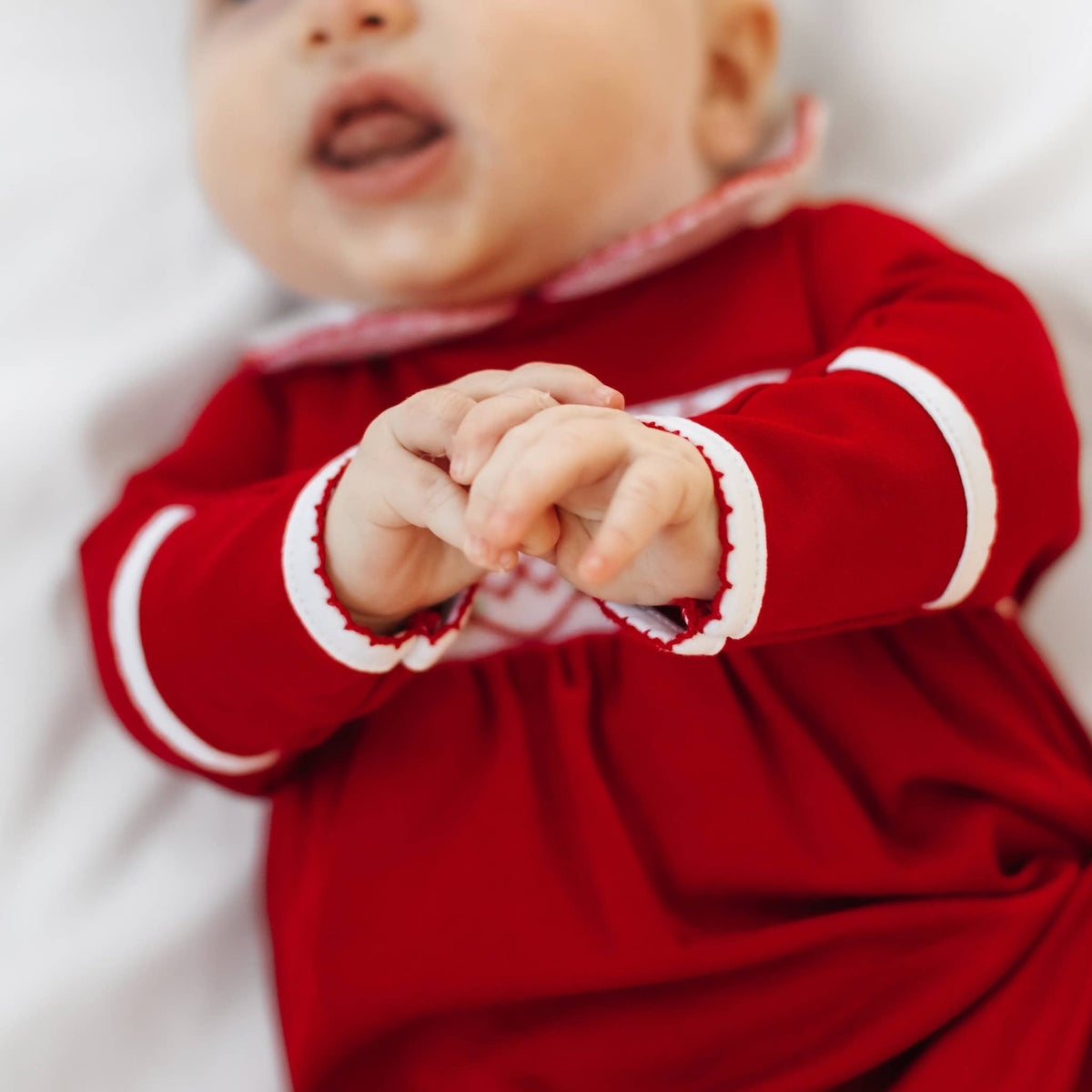 Millie Smocked Footie