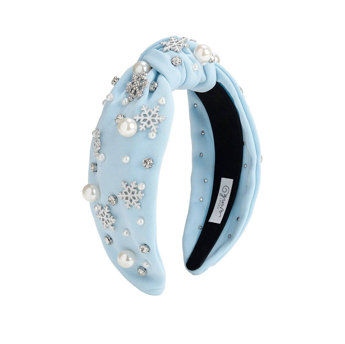 Snowflake Gemstone Headband - Hair Accessories - Winter