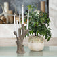 Standing Tree Candelabra-15"H