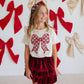 Christmas Tartan Pearl Headband - Hair Accessories - Kids