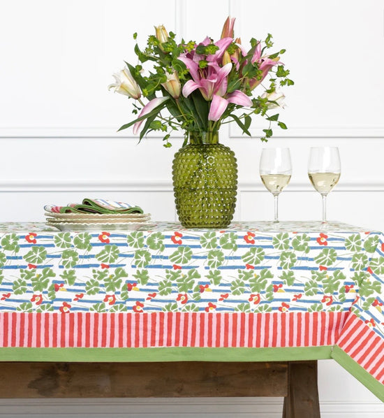Geranium Carnival Tablecloth