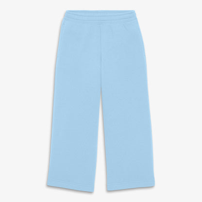 Kids cozy fleece wide-leg pant
