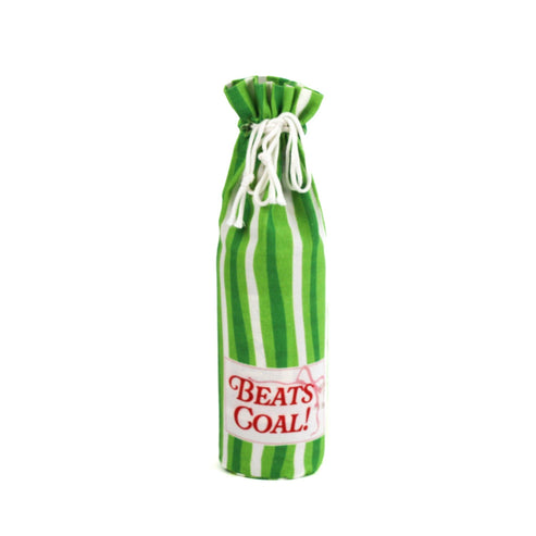 Christmas Wine Gift Bags - Beats Coal!