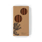 BRITISH COLOUR STANDARD - 25cm / 10'' H  - Bronze Eco Dinner Candles, Gift Box of 6