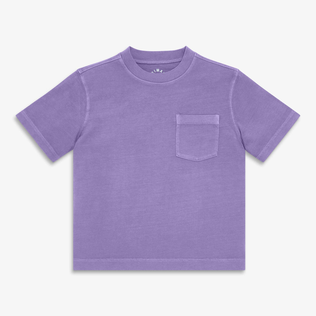 Kids garment-dyed easy pocket tee