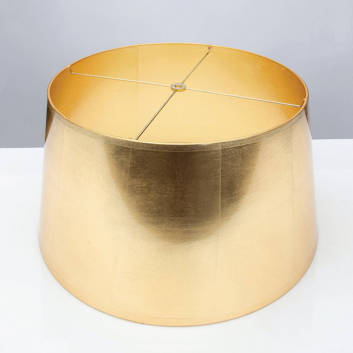 Tapered Gold Foil Lamp Shade 14" x 16" x 10"