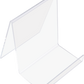 5 1/2" x 6" Clear Acrylic Easel - Pack of 3