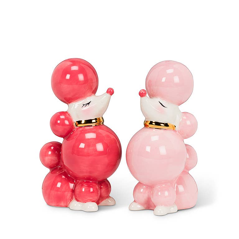 Pink Poodle S&P-3.5"H
