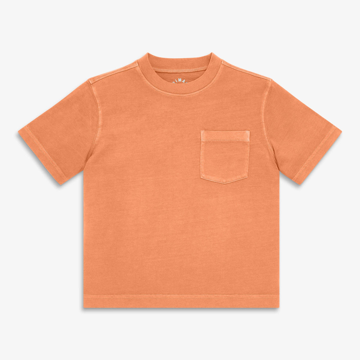 Kids garment-dyed easy pocket tee