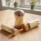 4" Matches in Premium Glass Cloche - Color of Your Choice