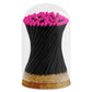 4" Matches in Premium Glass Cloche - Color of Your Choice