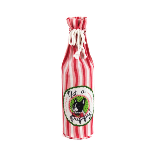 Christmas Wine Gift Bags Puppy | Holiday Gifting | Dogs