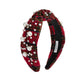 Christmas Tartan Pearl Headband - Hair Accessories - Kids