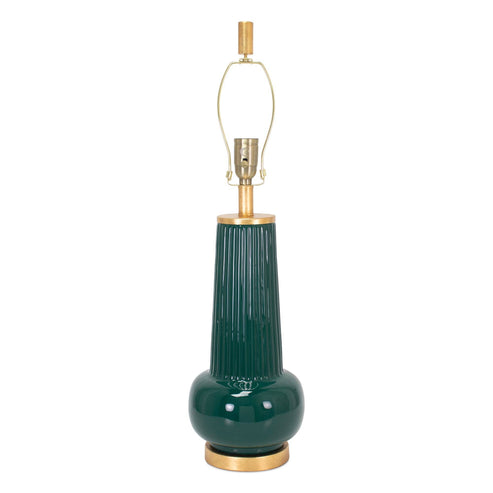 Barron Table Lamp- Green