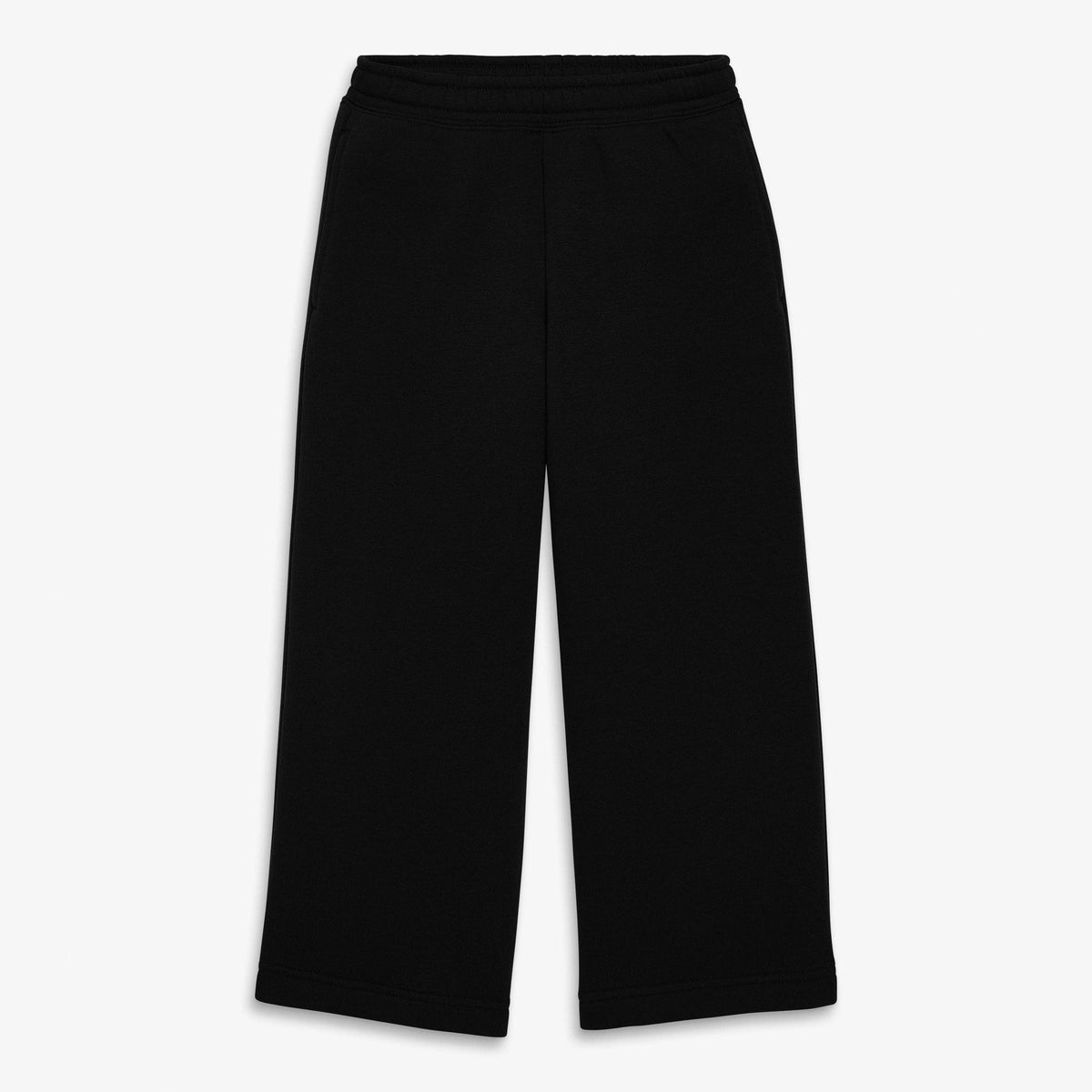 Kids cozy fleece wide-leg pant