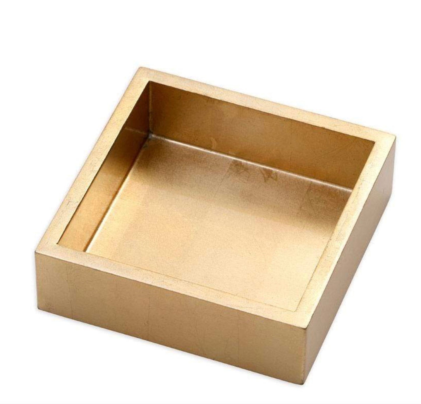 Gold Leaf Lacquer Napkin Holder