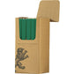 BRITISH COLOUR STANDARD - 25cm / 10'' H Beryl Green Eco Dinner Candles, 25 per pack