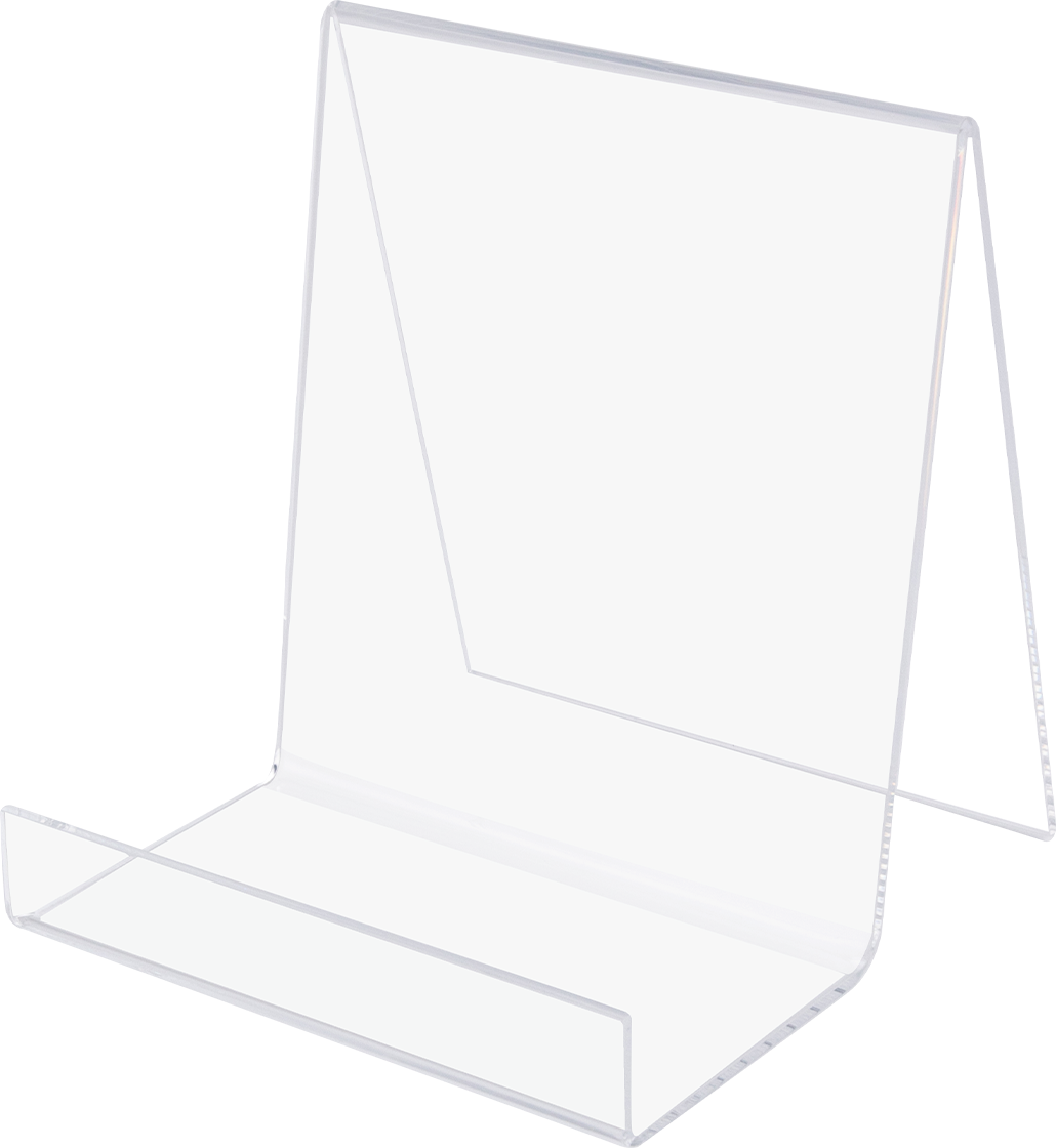 5 1/2" x 6" Clear Acrylic Easel - Pack of 3