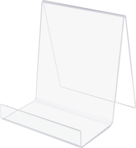 5 1/2" x 6" Clear Acrylic Easel - Pack of 3