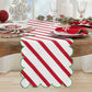 Cotton Scalloped Table Runner