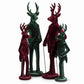 Large Standing Stag-Green