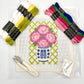 Vase and Pink Flowers (Chinoiserie) Needlepoint Design