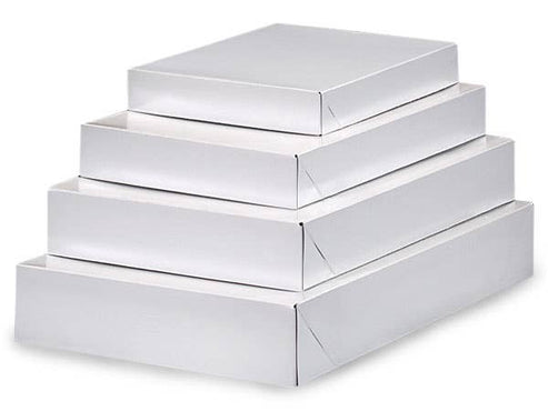 Recycled White Apparel Gift Boxes