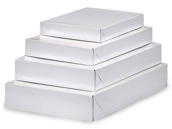 Recycled White Apparel Gift Boxes