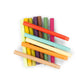BRITISH COLOUR STANDARD - 25cm / 10'' H  - Green Muscat Eco Dinner Candles, Gift Box of 6