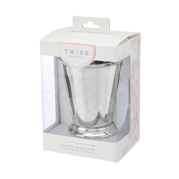 Silver Plated Solid Brass Vintage Mint Julep Cup