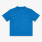 Kids garment-dyed easy pocket tee