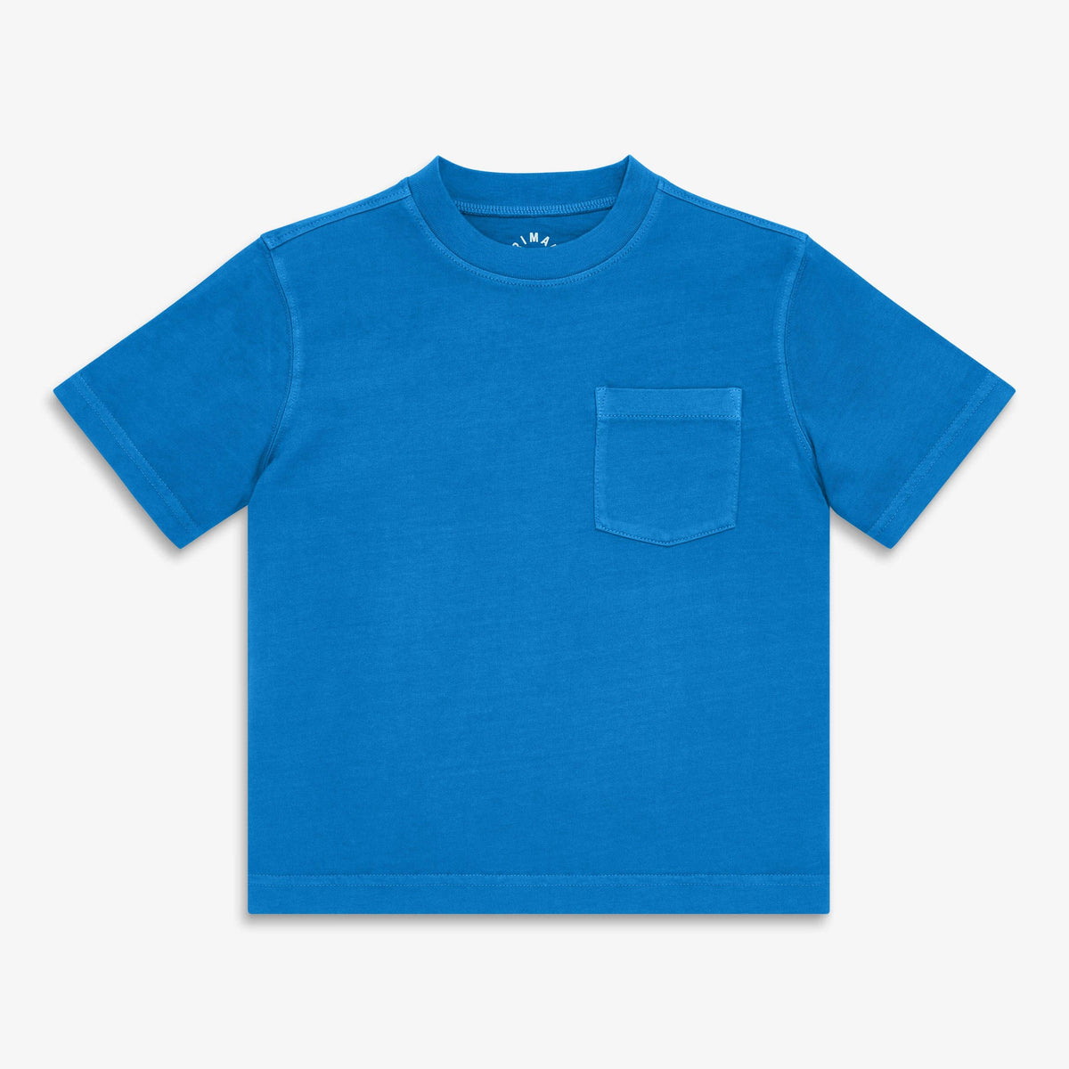 Kids garment-dyed easy pocket tee
