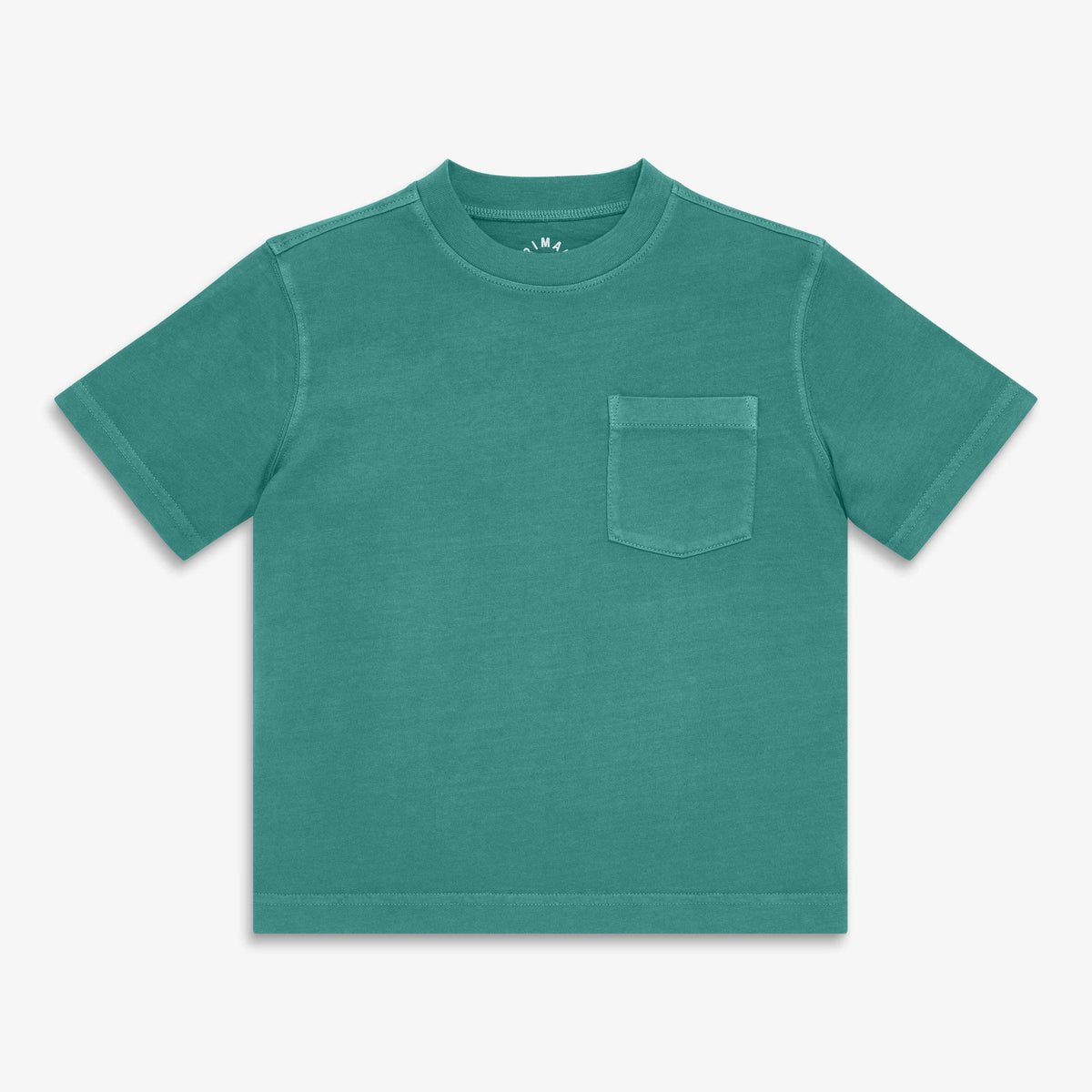 Kids garment-dyed easy pocket tee