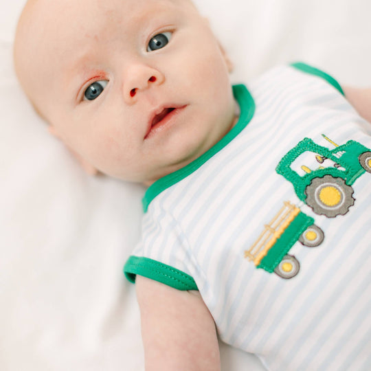 Little Farmer Applique Diaper Cover Set