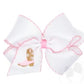 Medium Moonstitch Bow w/ Cowgirl Boot