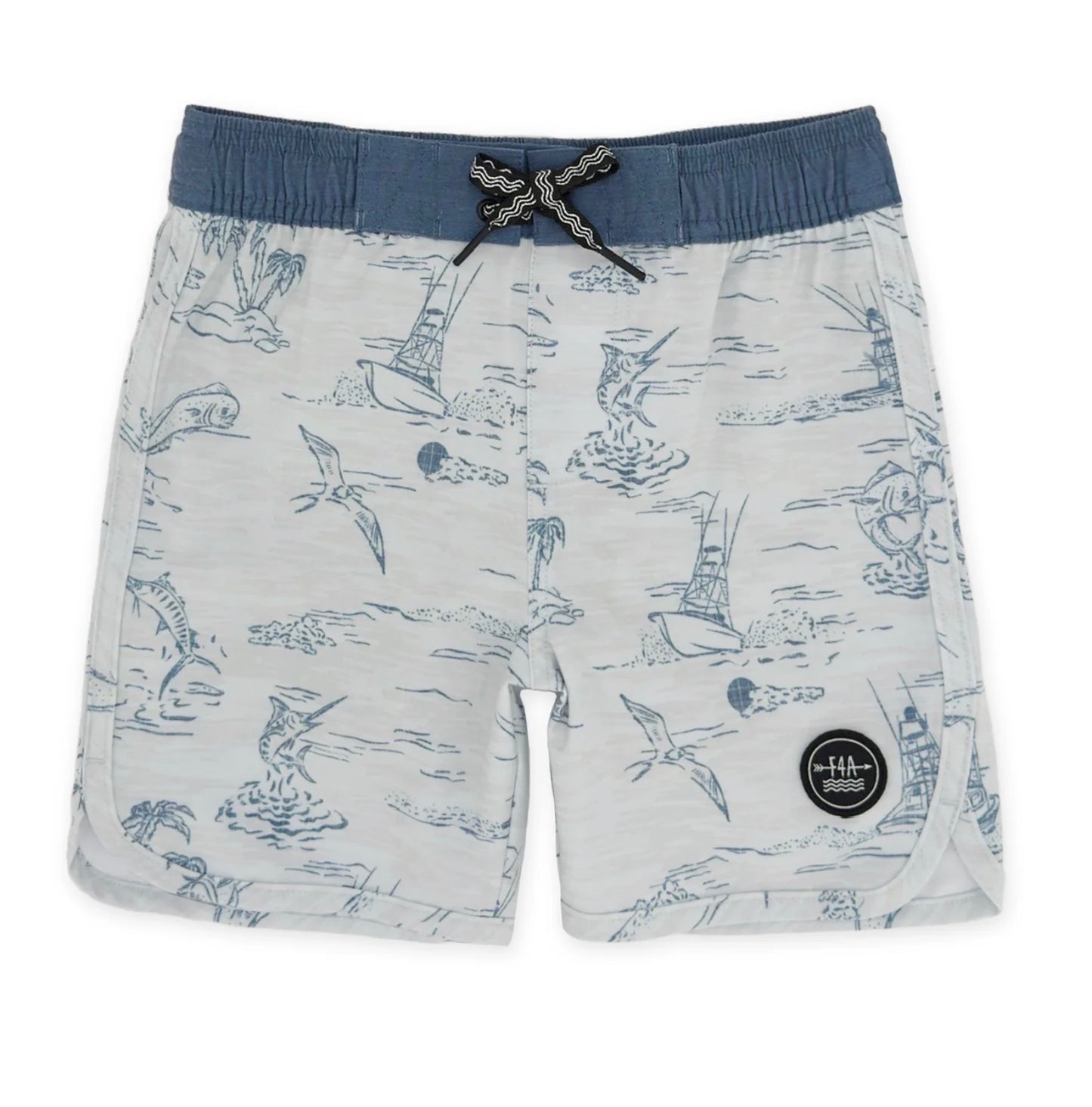 Scallop Board Shorts