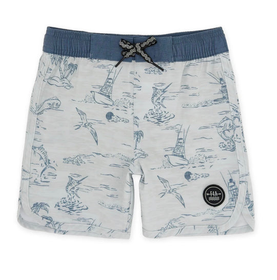 Scallop Board Shorts