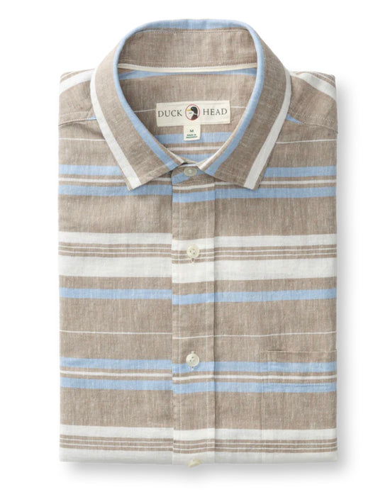 Linen Cotton Oxford Sport Shirt