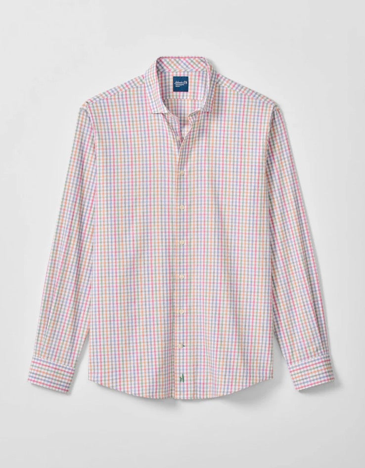 Everyday Performance Button Down Shirt - Albie Gingham