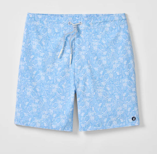 Half Elastic 7" Swim Trunks