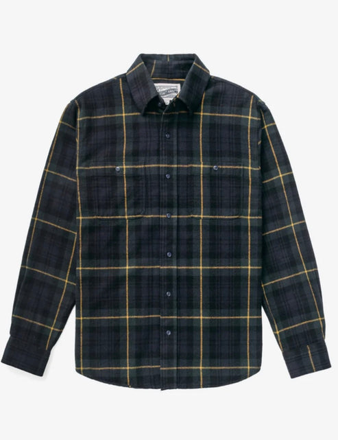 Plaid Cotton Flannel Shirt