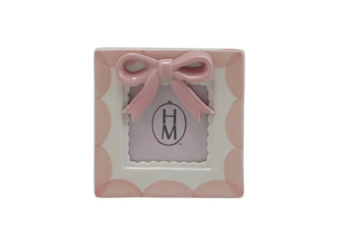 Pink Bow Frame