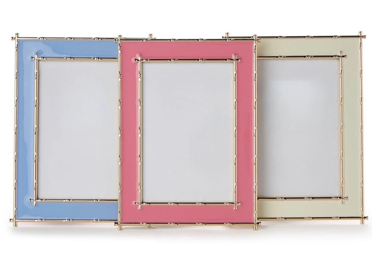 Gold Bamboo Edge Frame (Assorted colors)