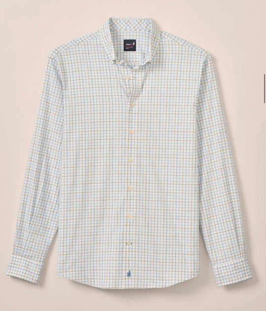 Everyday Performance Button Down Shirt - Paddock Tattersall