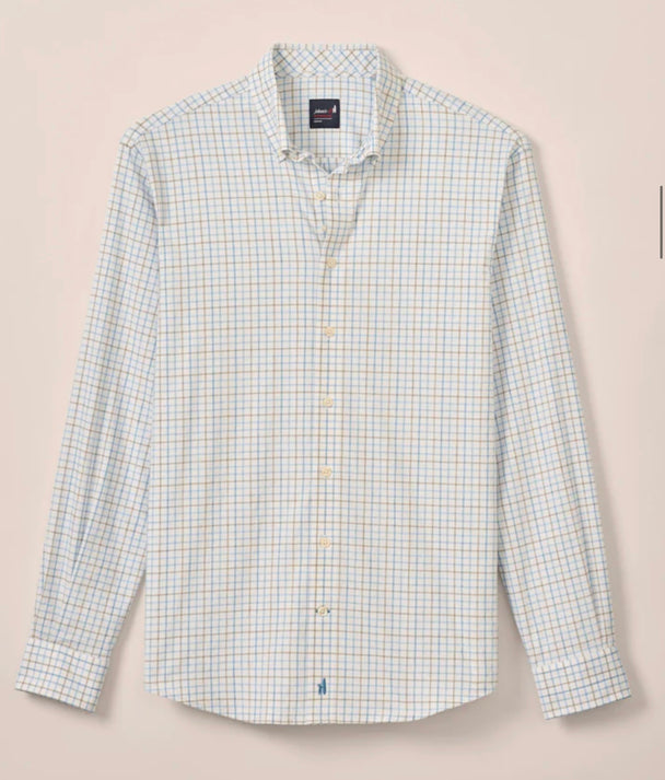 Everyday Performance Button Down Shirt - Paddock Tattersall